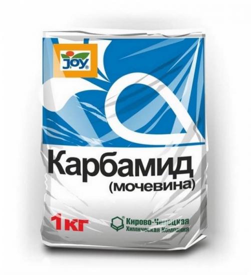 usuwanie kikutów za pomocą mocznika
