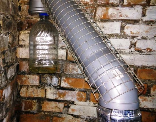 plasttorudest ventilatsioon