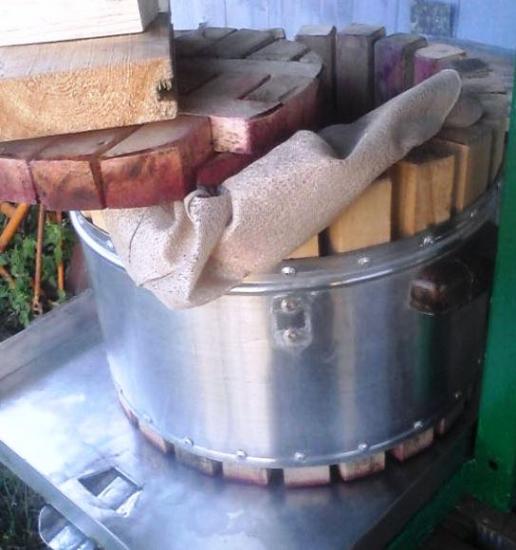 DIY viinamarjapress pesumasinast